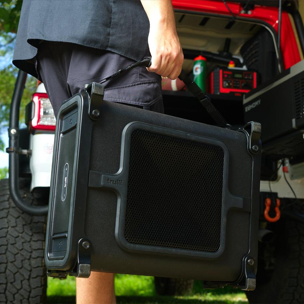 Trulli Bass50 Rugged – 10″ Portable Subwoofer (Rugged Outdoor/DJ Edition)