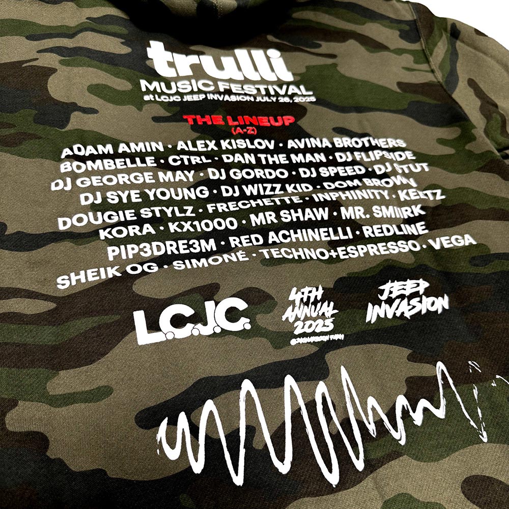 Trulli Festival Hoodie - Camo