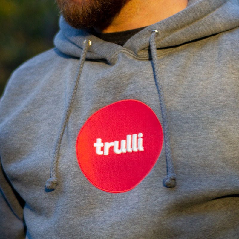 Trulli Lava Embroidery Pull-Over Hoodie