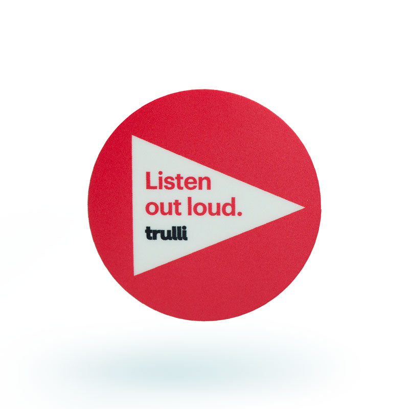 Trulli Listen Out Loud Creative Sticker Pack